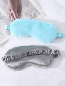 Sleeping Mask Sleeping Blindfold Soft Plush Eye Masks Cute Love Cloud Eye Cover Plush Mask Eyepatch Nap Health Eye Cover,Silk Furry Sleep Masks Comfortable Blindfold Eye Cover Colorful Satin Night Eyeshade Cover,Nap Sleeping For Women Men Bedroom,Travel,Office,School, Back To School Supplies