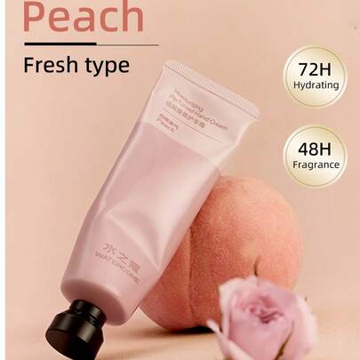 WATERCOME 40克香氛精华护手霜，深层滋养极度干燥暗沉的双手，持久留香48小时，保湿72小时，蕴含13%面部级精油，淡化细纹。