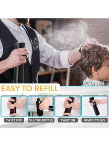 5件套 顺发梳 卷发梳 头皮按摩梳 易清洁梳子 顺发器 护发造型工具 - 彩色 - 查看 8