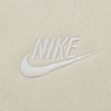 Teen Boy Nike NSW Club FLC Oversized Crew LBR Sweatshirt FD2923-047 - Beige - View 4