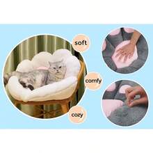 Cat Paw Cushion Comfy Plush Chair Cushions For Office, Gaming, Dining Room And Bedroom Decor (23.6" X 27.6" Grey)  Soft Cute Floor Pillow - 灰色 - 查看 3