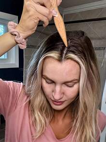 Unisex Boar Bristle Hair & Beard Brush, Fragrance-Free Professional Hairstyling Brush, Suitable For Thick/Thin Hair, Can Clean Ombre Hair And Clipper Cut, Create Smooth Hairstyles - Multicolor - View 3