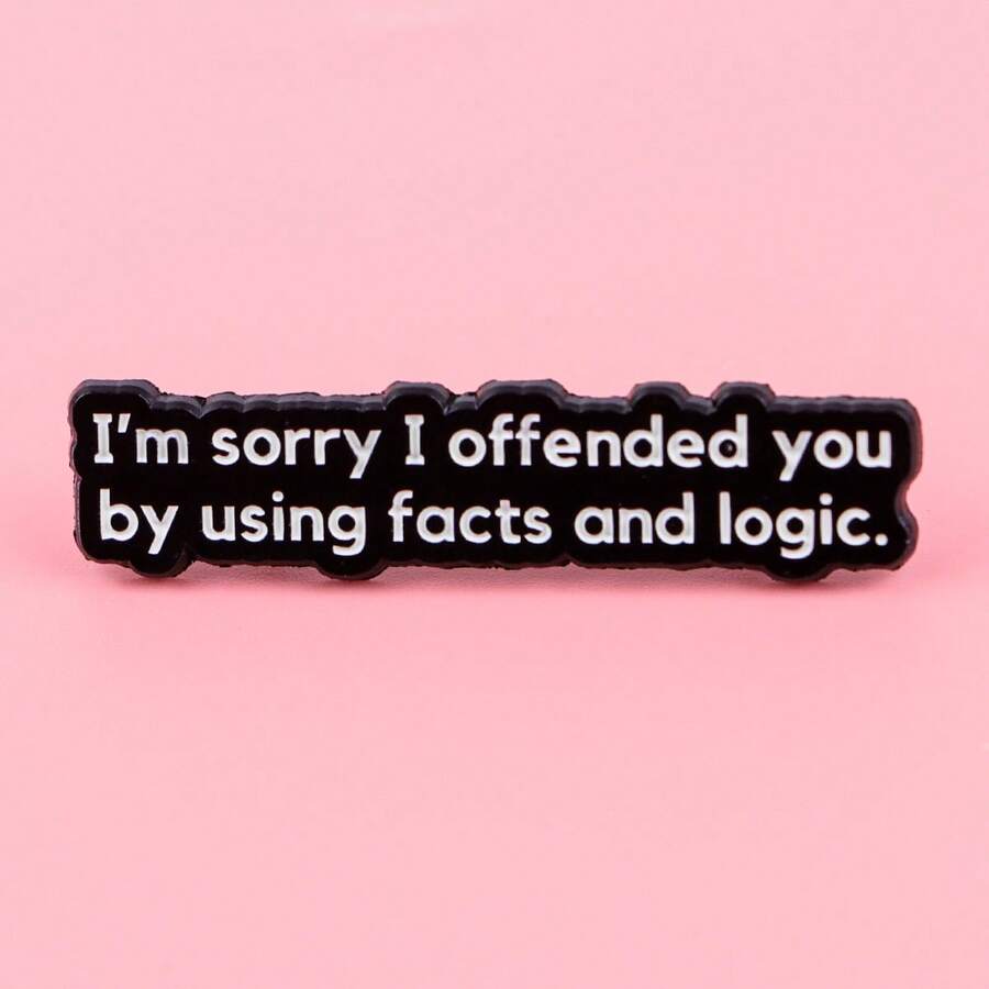 Alfileres de solapa de esmalte, insignias, broches de mujer para mochila, ropa, regalo, joyería, accesorios de moda - Negro - Ver 1