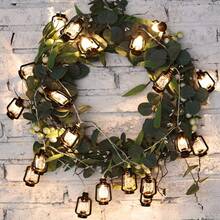 10/20 LED Antique Kerosene Lamp Fairy Lights – Perfect For Adding Vintage Charm To Any Holiday Setting