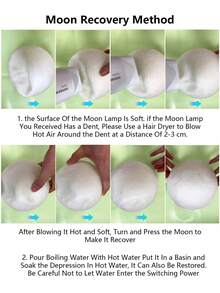 Lampada a forma di luna, luce notturna creativa per atmosfera da comodino, lampada da camera da letto con supporto in legno, luce notturna a LED per decorazione domestica, regalo di compleanno per ragazzi e ragazze, alimentata a batteria, adatta per vari tipi di stanza - regalo di compleanno e Natale