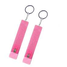 2 Packs Keychain Long Nail Credit Card Puller - Grabber Keychain For Women & ATM, Plastic Card Clip For Nail Design Credit Card Puller, Debit Cards Grabber For Long Nails Cute Card Clip For Long Nails Portable Atm Cards Clip For Women Men - Multicolor - View 12