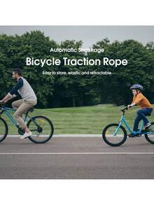 1pc Bicycle Tow Rope, Extendable, Suitable For Mountain Bikes, Parent-Child Design