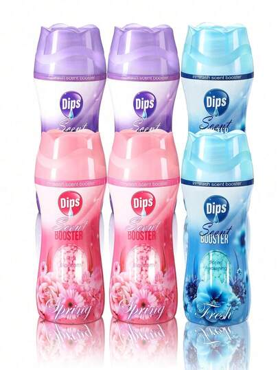 OBOVAY 3pcs/Pack Fragrance Beads, 3 Scent Varieties, Essential Oil Fragrance, Protective Fragrance Beads, Laundry Fragrance Beads, Fabric Softener, High Efficiency Color Protection, Deep Cleaning, Protect Clothing Color, Extend Garment Lifespan, No Irritating Bleaching Agents, Prevent Fading. Random Style Delivery.