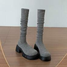 Women Wedges & Flatform - Grey - View 4