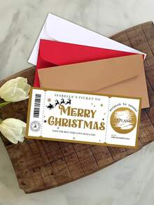 Customized Personalized Valentine's Day Scratch-Off Coupon Vouchers, As Gifts To Give To Your Girlfriend, Boyfriend, Surprise Scratch-Off Cards, Valentine's Day Gifts, Invitation Vouchers, Party Gifts - Multicolor - View 7