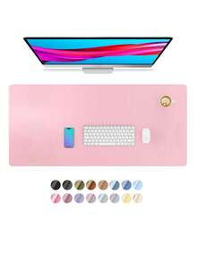 Tấm lót bàn làm việc bằng da chủ đề Giáng sinh, tấm lót văn phòng, tấm lót chuột cỡ lớn, tấm lót chống trượt bằng da PU, tấm lót laptop, tấm lót viết chống thấm nước, thích hợp cho văn phòng và gia đình. - Nhiều màu - Xem 24