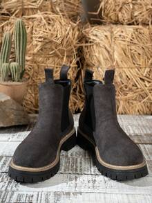 Black Velvet Women's Ankle Boots, Suitable For 11 Holidays Lace-Up Round Toe Casual Sneakers, Synthetic Leather Upper, Fabric Lining And Insole, Suitable For All Seasons Fashion Streetwear Style, Ideal Gift