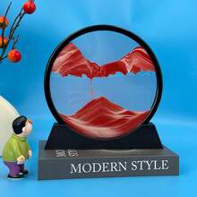 3D动态沙画，营造轻松氛围，适合桌面、家居和办公室装饰。