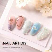 3D Gel - Nail Art Modeling Gel, Suitable For Nail Design Autumn And Winter DIY Nail Art For Painting, Molding, Sculpting And Halloween Decoration - 彩色 - 查看 8