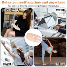 2pcs Reusable Hand Castor Oil Packs, Adjustable Castor Oil Pads