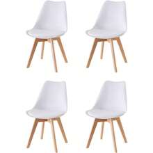 Dining Chairs - White - View 1
