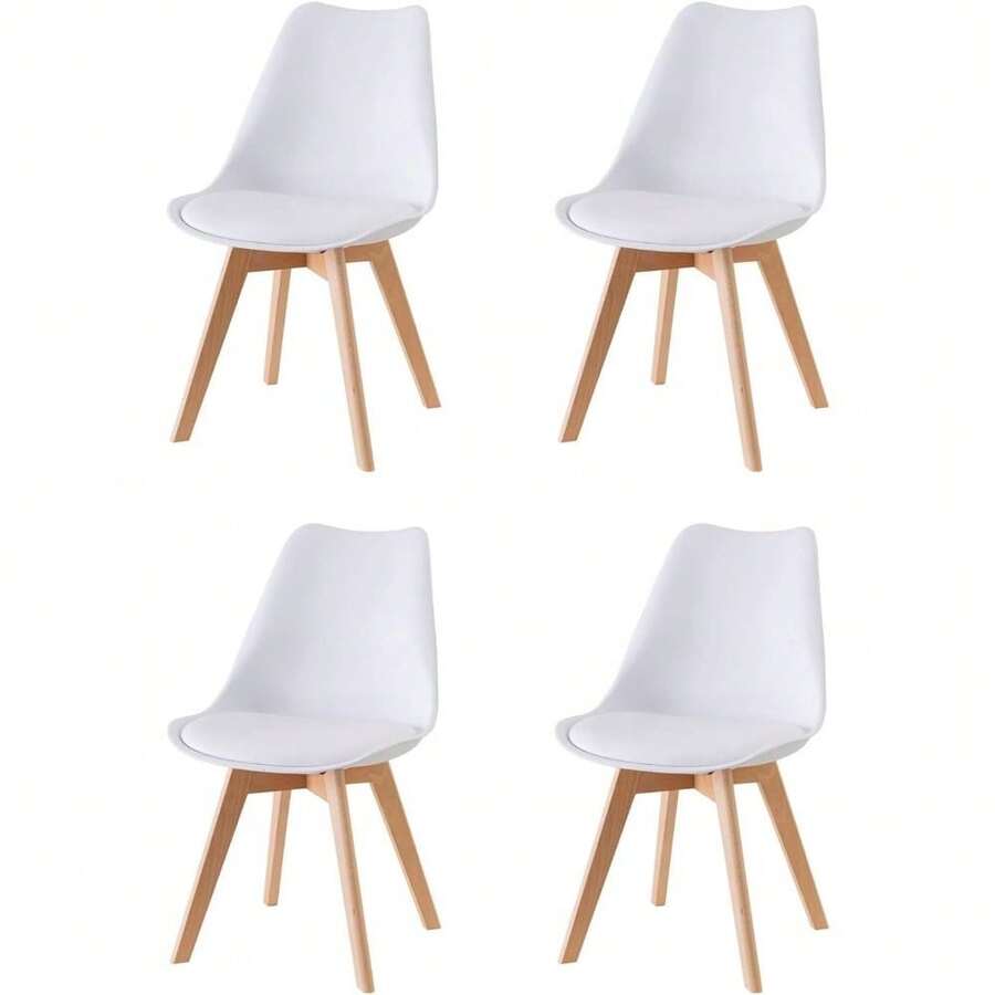 Dining Chairs - White - View 1