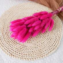 89件/116件蓝色香蒲和兔尾装饰套装 - 波西米亚风花卉，适用于家居装饰、DIY手工、节日装饰 | 适合圣诞节、新年、情人节和母亲节 - 原色 - 查看 11