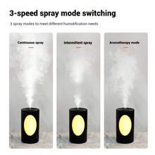 Tree Hole Humidifier,USB Soft Light Night Light, Home Use, Silent,Bedroom,Large Capacity,Water Supply,Charging,Humidifying
