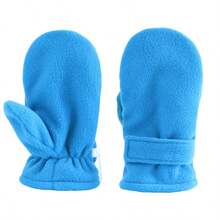 幼儿婴儿冬季保暖手套，带保暖内衬，可调节，男女宝宝均适用，加厚保暖，适合1-4岁儿童