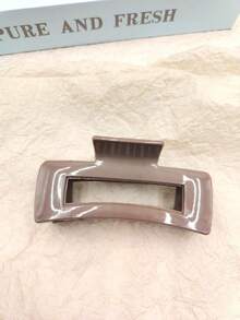 3pcs Women's Soft Anti-Fall Anti-Collision Elastic Durable Solid Color Hair Clips, Suitable For Daily Use, Home, School, Beach, Summer Vacation, Work Commute, Parties, Holidays, Birthday Gifts, Back To School Season, New Year, Valentine's Day, Mother's Day, Teacher's Day Gifts, Wedding Season, Music Festivals, Graduation Season Fall Hair Accessories Elegant Claw Clips Winter Hair Claws Fashion Hair Clutch