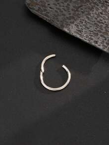 1 pieza Aro con bisagra de titanio grado implante 16G/18G/20G - Aro para cartílago, piercing de nariz, aro de septum, clicker sin costura, pendiente de aro pequeño (5-12mm)