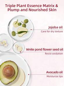 COLORROSE Son môi dưỡng ẩm & bóng mượt, son môi siêu bóng, không bết dính, không lem & lâu trôi, chứa dầu jojoba và dầu bơ, son môi có độ lên màu cao, công thức nuôi dưỡng & mềm mịn cho mùa thu/đông, trang điểm hàng ngày. - CR206 - Xem 9