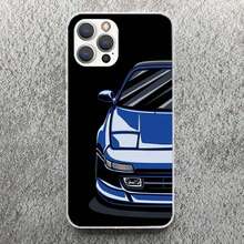 Funda de teléfono para hombres con diseño de coche deportivo JDM Tokyo Drift compatible con  17 16 15 14 13 12 11 Pro Max Mini Plus Air 7 SE 8, funda de silicona suave con impresión, compatible con funda de  17 pro max, funda de  17 pro, funda de  17, funda de  16 pro max - KK542-5 - Ver 6