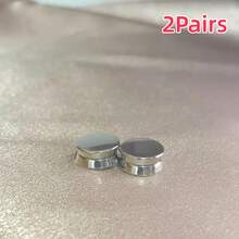 1Pair/2/4Pairs Flat Colorful Magnetic Clasp Veil Scarf Clip, Shawl Brooch Windbreaker Shawl Multi-Functional Anti-Slip Magnetic Clasp