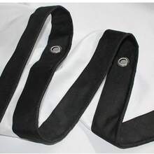 Ecran pliabil simplu, montat pe perete, pentru exterior, de uz casnic - potrivit pentru camping în aer liber, plaje, săli de clasă, săli de conferințe, 60 inci/72 inci/84 inci/100 inci/120 inci/150 inci, lavabil și reutilizabil. Design pliabil de înaltă definiție 16:9 - acceptă proiecție pe două fețe, instalare ușoară, nu este nevoie de găurire. - alb - Vizualizare 10