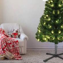 Christmas Tree Stand For Artificial Tree Holder Traditional Decoration Metal - Black - View 10