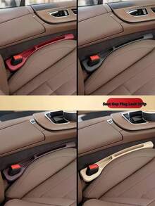 2-In-1 Car Seat Gap Filler & Storage Box, Multi-Functional Organizer Box, Anti-Drop & Anti-Slip Gap Filler, Console Storage Box, Practical Car Accessory, Car Interior Decor, Car Essential