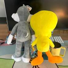 Looney Tunes | 1pc Classic 35cm Tweety Bird And 42cm Plush Toys Cartoon Stuffed Animals Doll Soft And Cuddly Birthday Christmas Gift For Children - Multicolor - View 6