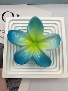 3 Stück/1 Stück 7,5 cm/2,95 Zoll Hibiskus Blumen förmige Kunststoff Haarspangen, blau/orange/lila, leicht, geeignet für den täglichen Gebrauch, Lässig, Party, Pendeln, Strand, Urlaub, Pferdeschwanz, Dutt, Gesichtswäsche, Make-up, Outfit Accessoire Winter Klammer Clips Herbst Haarklammern Elegante Haarspangen