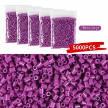 1000/2000/5000pcs 2.6mm Mini Fuse Beads Pixel Puzzle Iron Beads Melting Beads DIY High Quality Handmade Gift - Beans - View 19