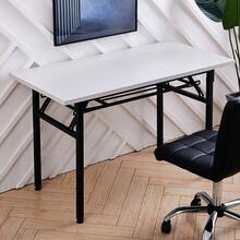 80/100cm Folding Computer Desk Home Office Laptop Table Study Read Writing Desk - White - View 4