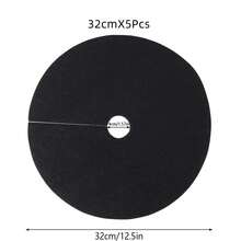 10pcs Non-Woven Tree Mulch Ring, Barrier Mat, Tree Mulch Used To Inhibit Growth And Landscape Control Plant Root Protection - Multicolor - View 14