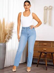 Women Jeans - Azul Claro - View 5
