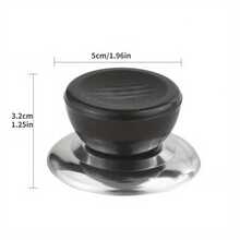 Mâner universal de schimb pentru capacul oalei, buton rezistent la căldură pentru capacul oalei, capac de sticlă, accesorii de bucătărie