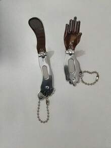 مقص أظافر إبداعي ومضحك 2 في 1 للأصابع والأظافر، قاطع أظافر من الصلب الكربوني عالي الجودة، مقص أظافر لاستخدام البالغين في المنزل