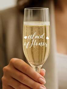 Customized Wedding Wine Glass Crystal Label Stickers, Personalized Champagne Flutes, Personalized Wedding Toast Glass, Carving Wedding Wine Glass, Champagne Glass Crystal Label Stickers, With Name And Design – Choose From Multiple Patterns, Colors & Styles – Perfect Wedding Gift