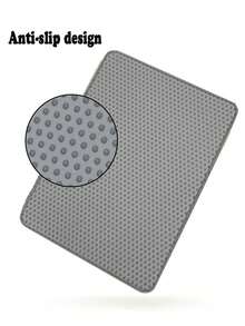 Cat Litter Mat Water Urine Proof Double Layer Pet Foldable Cat Litter Trapping Pet Carpet Bed Pads For Cats Pet Clean Supplies