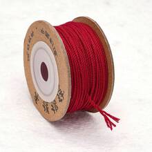 25m/Rollo de cuerda retorcida premium hecha a mano, cordón de cáñamo colorido, hilo para manualidades, cuerda trenzada DIY de 1.0mm, cordón para tejer pulseras, hilo con cuentas DIY para borlas - 1,0 mm 25 m/rollo - Ver 8