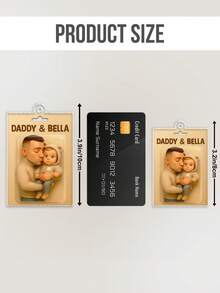 Catygift Trang trí xe hơi Giáng sinh bằng ảnh gia đình theo yêu cầu, đồ trang trí treo xe hơi cá nhân hóa cho cặp đôi hoặc gia đình, quà Giáng sinh cho bố mẹ, đồ trang trí treo xe hơi bằng ảnh độc đáo, tạo không khí ấm áp, làm mới ngôi nhà vào mùa thu, trang trí Giáng sinh, sự hòa thuận gia đình. - Như được hiển thị - Xem 6