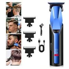 1pc Electric Hair Clipper With 2 Speed Settings, Trimming, Edging, Fading, Carving