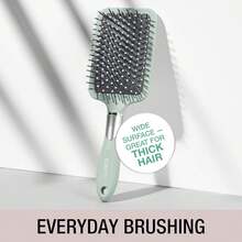 Peinado de moda y fácil de usar terciopelo, peinado acolchado - Cepillo de paleta - Ver 1