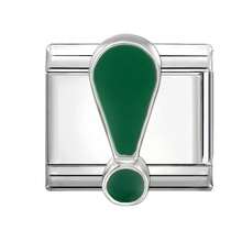 1件装DIY意大利模块化手链套装，饰有五角星、糖果和爱心元素，适合作为派对礼物送给朋友/情侣，适用于圣诞节、新年、万圣节、情人节等节日，设计精美，不锈钢材质，本土制造，实用时尚，是圣诞节和万圣节的必备单品，色调沉稳，充满圣诞气息。