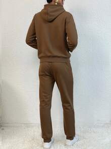 Women Two-Piece Outfits - Brown - View 2
