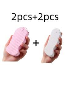1 szt. 3D Gąbkowy Ręcznik Kąpielowy, Gąbka Peelingująca, Ściereczka do Czyszczenia Wanny, Niezbędny Do Łazienki, Artykuły Do Czyszczenia Łazienki, Produkty Do Czyszczenia Wanny, Ręcznik Kąpielowy, Gąbka Czyszcząca, Ściereczka Peelingująca, Gąbka Kąpielowa z Trójwymiarowym Wzorem Łuski Ryby, Bezbolesne Czyszczenie, Nie Podrażnia, Lekka I Łatwa W Użyciu, Nadaje Się Do Łazienki, Podróży, Hotelu, Do Akademika, Niezbędny Do Szkoły - Wielokolorowe - Zobacz 19