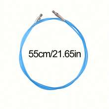 Zestaw drutów aluminiowych Looen z żyłką, wymienne szydełka, narzędzia do robótek ręcznych z włóczki, ergonomiczne uchwyty, 14 rozmiarów (3 mm-10 mm), aluminiowe szydełka z akcesoriami do robótek ręcznych, ręcznie robione narzędzia do robótek ręcznych z włóczki - Wielokolorowe - Zobacz 24